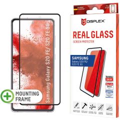 Displex Bildschirmschutzfolie Real Glass Full Cover für das Samsung Galaxy S20 FE