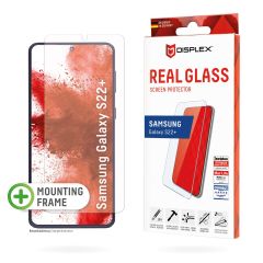 Displex Bildschirmschutzfolie Real Glass für das Samsung Galaxy S22 Plus