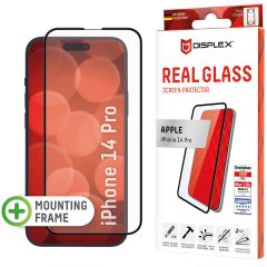 Displex Bildschirmschutzfolie Real Glass Full Cover für das iPhone 14 Pro