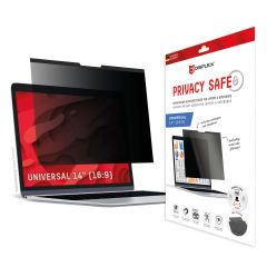 Displex Privacy Safe magnetische Bildschirmschutz für universelle Laptops mit 14 Zoll (16:9) Bildschirm