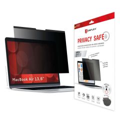 Displex Privacy Safe magnetische Bildschirmschutz für MacBook Air 13.6 Zoll (2022) / Air 13.6 Zoll (2024) M3 chip - A2681 / A3113