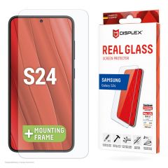 Displex Bildschirmschutzfolie Real Glass für das Samsung Galaxy S24