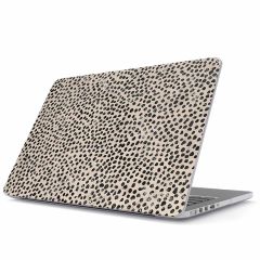 Burga Hardshell Hülle für das MacBook Pro 14 Zoll (2021) / Pro 14 Zoll (2023) M3 chip A2442/A2779/A2918 - Almond Latte