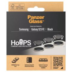 PanzerGlass Kameraprotektor Hoop Optic Rings für das Samsung Galaxy S23 FE