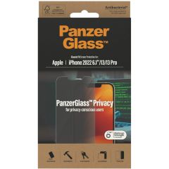PanzerGlass Privacy Case Friendly Anti-Bacterial Displayschutzfolie für das iPhone 14