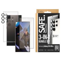 PanzerGlass 3-in-1-Schutzpaket - Hülle + Schutzfolie + Kameraschutz für das Samsung Galaxy S24 Ultra