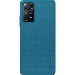 Nillkin Super Frosted Shield Case für das Xiaomi Redmi Note 11 (4G) / Note 11S (4G) - Blau