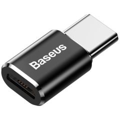 Baseus Micro-USB-zu-USB-C-Adapter – OTG – Schwarz