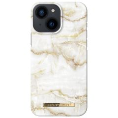 iDeal of Sweden Fashion Back Case für das iPhone 13 Mini - Golden Pearl Marble