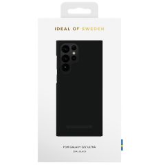 iDeal of Sweden Seamless Case Back Cover für das Samsung Galaxy S22 Ultra - Coal Black