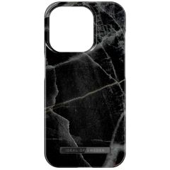 iDeal of Sweden Fashion Back Case für das iPhone 15 Pro- Black Thunder Marble