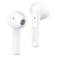 Defunc True Lite Earbuds - In-Ear Kopfhörer - Bluetooth Kopfhörer - Mit Rauschunterdrückungsfunktion - White
