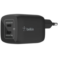 Belkin ﻿Boost↑Charge™ GaN Pro Adapter 2 Ports - USB-C - 65 W - Schwarz