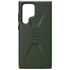 UAG Civilian Backcover für das Samsung Galaxy S22 Ultra - Olive