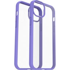 OtterBox React Backcover für das iPhone 14 Plus - Transparent / Violett