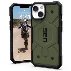 UAG Pathfinder Case MagSafe für das iPhone 14 - Olive