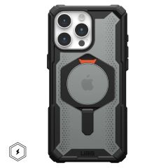 UAG Plasma XTE Back Cover MagSafe für das iPhone 15 Pro Max - Schwarz / Orange