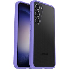 OtterBox React Backcover für das Samsung Galaxy S23 - Clear Purple