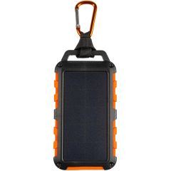 Xtorm ﻿Xtreme Series - Solarladegerät Powerbank 10.000 mAh - Schwarz/Orange