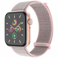 iMoshion Nylon-Armband⁺ für die Apple Watch Series 1-9 / SE - 38/40/41 mm - Pink Sand