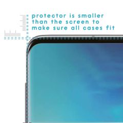 iMoshion Displayschutzfolie 3er-Pack + Kameraschutz Glas Galaxy S10