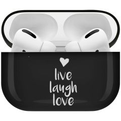 iMoshion Design Hardcover Case AirPods Pro - Live Laugh Love