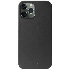 Accezz Leather Backcover mit MagSafe iPhone 12 (Pro) - Schwarz