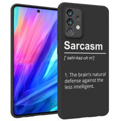 iMoshion Design Hülle für das Samsung Galaxy A52(s) (5G/4G) - Sarcasm
