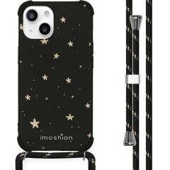 iMoshion Design Hülle mit Band für das iPhone 13 - Stars Gold