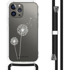 iMoshion Design Hülle mit Band iPhone 13 Pro Max - Pusteblume - Weiß