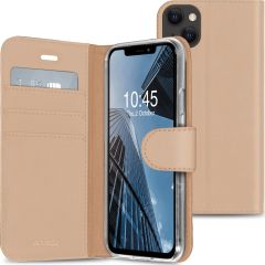 Accezz Wallet TPU Klapphülle für das iPhone 13 Mini - Gold