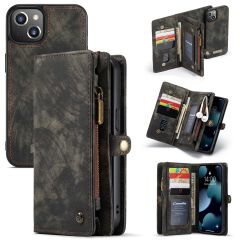 CaseMe Luxuriöse 2-in-1-Portemonnaie-Hülle Leder iPhone 13
