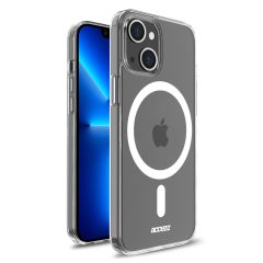 Accezz Clear Backcover mit MagSafe iPhone 13 Mini - Transparent