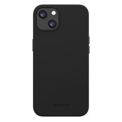 Accezz Leather Backcover mit MagSafe iPhone 13 - Schwarz