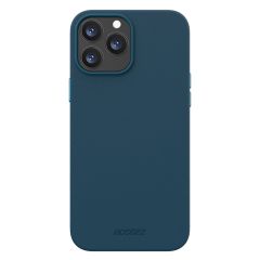 Accezz Leather Backcover mit MagSafe iPhone 13 Pro - Dunkelblau