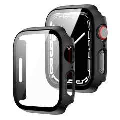 iMoshion Full Cover Hard Case für Apple Watch Series 7 / 8 / 9 - 41 mm - Schwarz