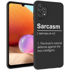 iMoshion Design Hülle für das Samsung Galaxy A32 (5G)  - Sarcasm