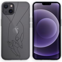 iMoshion Design Hülle für das iPhone 13 - Holding Hands