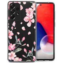 iMoshion  Design Hülle für das Samsung Galaxy A73 - Blossom Watercolor