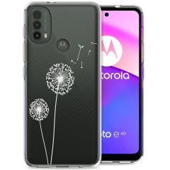 iMoshion Design Hülle für das Motorola Moto E30 / E40 - Dandelion 