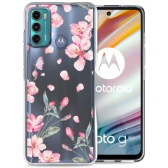 iMoshion Design Hülle für das Motorola Moto G60 - Blossom Watercolor