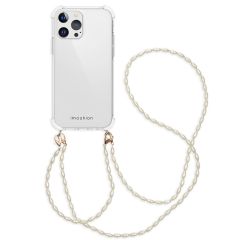 iMoshion Handykette mit Perlen + ﻿Handgelenkschlaufe für das iPhone 13 Pro
