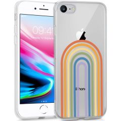 iMoshion Design Hülle für das iPhone SE (2022 / 2020) / 8 / 7 / 6(s) - Rainbow