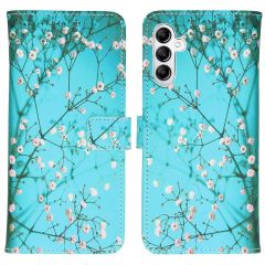 iMoshion Design TPU Klapphülle für das Samsung Galaxy A14 (4G) - Blossom