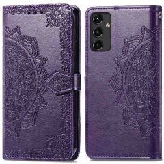 iMoshion Mandala Klapphülle für das Samsung Galaxy A14 (5G/4G) - Violett