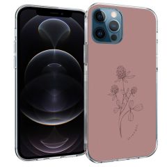 iMoshion Design Hülle für das iPhone 12 (Pro) - Floral Pink