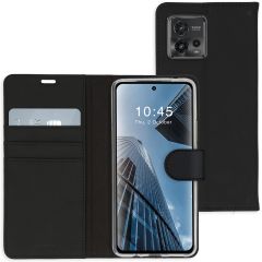 Accezz Wallet TPU Klapphülle für das Motorola Moto G72 - Schwarz