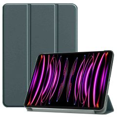 iMoshion Trifold Klapphülle iPad Pro 12.9 (2018 - 2022) - Dunkelgrün