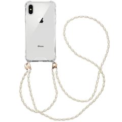 iMoshion Handykette mit Perlen + ﻿Handgelenkschlaufe iPhone Xs / X