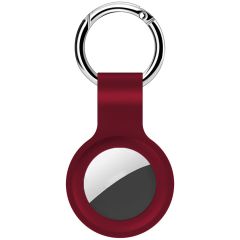 iMoshion ﻿Liquid Silicone Keychain Case Apple AirTag - Rot
